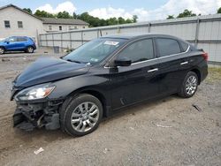 Salvage cars for sale at York Haven, PA auction: 2017 Nissan Sentra S