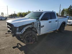 Dodge salvage cars for sale: 2020 Dodge RAM 1500 Classic Warlock