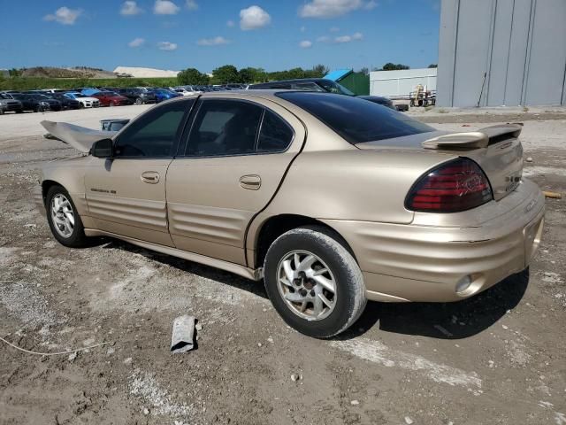 2001 Pontiac Grand AM SE1