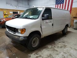 Salvage cars for sale from Copart Kincheloe, MI: 2005 Ford Econoline E250 Van