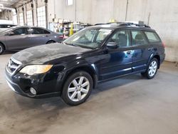 Salvage cars for sale from Copart Blaine, MN: 2008 Subaru Outback 2.5I
