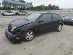 Salvage cars for sale at Spartanburg, SC auction: 2005 Ford Focus ZX3