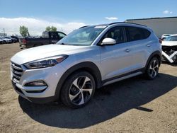 Salvage cars for sale at Rocky View County, AB auction: 2017 Hyundai Tucson Limited