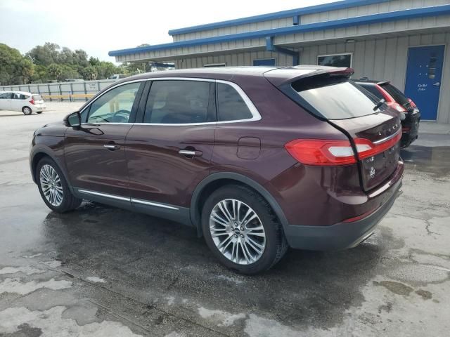 2018 Lincoln MKX Reserve