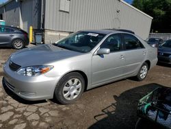 Salvage cars for sale at West Mifflin, PA auction: 2004 Toyota Camry LE