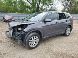 Salvage cars for sale at Des Moines, IA auction: 2015 Honda CR-V EX