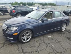 Mercedes-Benz salvage cars for sale: 2012 Mercedes-Benz C 300 4matic