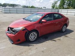 Salvage cars for sale from Copart Dunn, NC: 2019 Toyota Corolla L