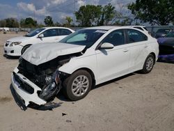 Salvage cars for sale from Copart Riverview, FL: 2019 KIA Forte FE
