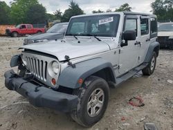 Salvage cars for sale at Madisonville, TN auction: 2012 Jeep Wrangler Unlimited Sport