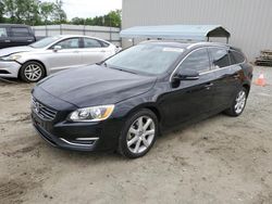 Salvage cars for sale at Spartanburg, SC auction: 2017 Volvo V60 T5 Premier