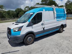 Salvage trucks for sale at Fort Pierce, FL auction: 2015 Ford Transit T-250