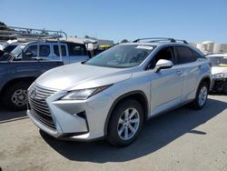 Salvage cars for sale from Copart Martinez, CA: 2016 Lexus RX 350 Base