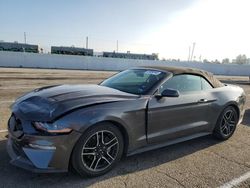 Salvage cars for sale at Van Nuys, CA auction: 2018 Ford Mustang