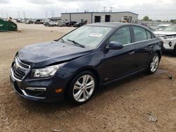 Salvage cars for sale from Copart Elgin, IL: 2015 Chevrolet Cruze LTZ