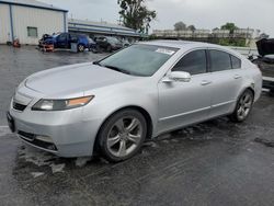 Salvage cars for sale at Tulsa, OK auction: 2013 Acura TL Advance