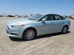 Salvage cars for sale from Copart San Diego, CA: 2013 Ford Fusion SE Phev