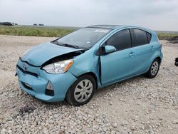 Salvage cars for sale from Copart New Braunfels, TX: 2014 Toyota Prius C