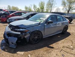 Salvage cars for sale at Elgin, IL auction: 2022 Honda Civic Sport