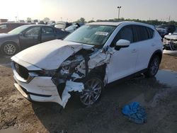 Salvage cars for sale at Indianapolis, IN auction: 2021 Mazda CX-5 Grand Touring Reserve