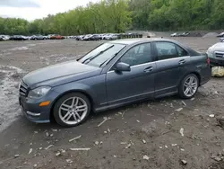 Salvage cars for sale at Marlboro, NY auction: 2014 Mercedes-Benz C 300 4matic