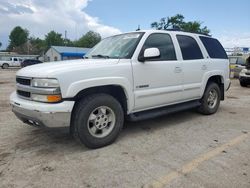 Salvage cars for sale at Wichita, KS auction: 2003 Chevrolet Tahoe K1500