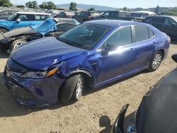 Salvage cars for sale from Copart San Martin, CA: 2018 Toyota Camry LE