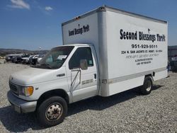 Salvage Trucks for sale at auction: 2001 Ford Econoline E450 Super Duty Cutaway Van