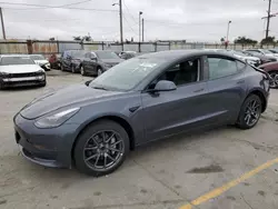 Salvage cars for sale at Los Angeles, CA auction: 2023 Tesla Model 3