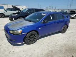 Salvage cars for sale at Haslet, TX auction: 2008 Mitsubishi Lancer ES