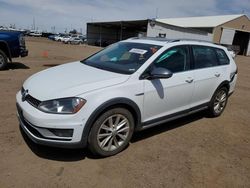 Salvage cars for sale from Copart Brighton, CO: 2017 Volkswagen Golf Alltrack S