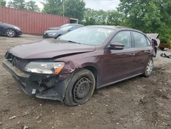 Vehiculos salvage en venta de Copart Baltimore, MD: 2013 Volkswagen Passat S