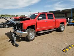 Salvage cars for sale at Colorado Springs, CO auction: 2017 Chevrolet Silverado K1500 LTZ