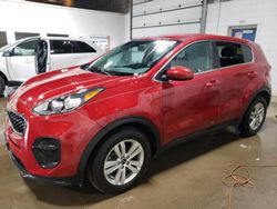Salvage cars for sale at Blaine, MN auction: 2018 KIA Sportage LX