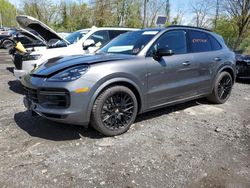 Salvage cars for sale at Marlboro, NY auction: 2022 Porsche Cayenne Turbo