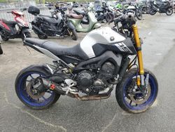 Salvage Motorcycles for sale at auction: 2015 Yamaha FZ09