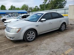 Salvage cars for sale at Wichita, KS auction: 2008 Ford Taurus SEL