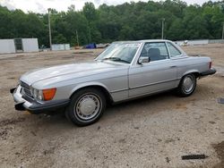 Salvage cars for sale at Grenada, MS auction: 1985 Mercedes-Benz 380 SL