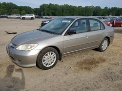 Salvage cars for sale at Conway, AR auction: 2005 Honda Civic LX
