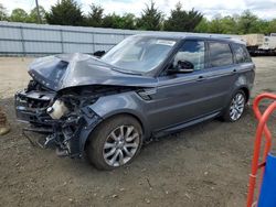 Land Rover Range Rover salvage cars for sale: 2016 Land Rover Range Rover Sport HSE