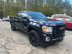 Salvage cars for sale from Copart North Billerica, MA: 2021 GMC Canyon Elevation