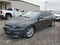 Chevrolet Malibu Vehiculos salvage en venta: 2017 Chevrolet Malibu LT