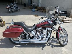 Salvage motorcycles for sale at Fredericksburg, VA auction: 2001 Harley-Davidson Fxstdi