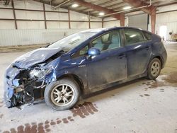 Salvage cars for sale from Copart Lansing, MI: 2011 Toyota Prius