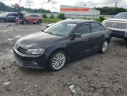 Salvage cars for sale at Montgomery, AL auction: 2016 Volkswagen Jetta SEL