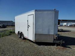 Salvage trucks for sale at Antelope, CA auction: 2022 Wells Cargo Trailer