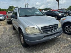 Salvage cars for sale at Montgomery, AL auction: 1999 Mercedes-Benz ML 320