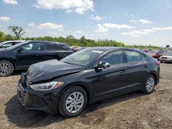 Salvage cars for sale from Copart Des Moines, IA: 2018 Hyundai Elantra SE