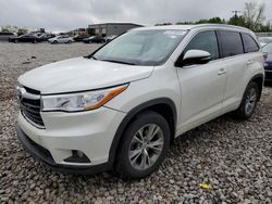 Toyota salvage cars for sale: 2014 Toyota Highlander XLE