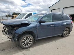 Salvage cars for sale at Nampa, ID auction: 2016 Nissan Pathfinder S